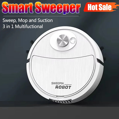 3-in-1 Smart Sweeping Robot Home Mini Sweeper Vacuum Mopping Automatic Sweeping and Mopping All-in-one Cleaning Expert